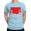 Back T Shirt Men 100% Cotton Humorous T-Shirts Round Collar T-The Exorcist Tees Short Sleeve Clothes Gift Idea