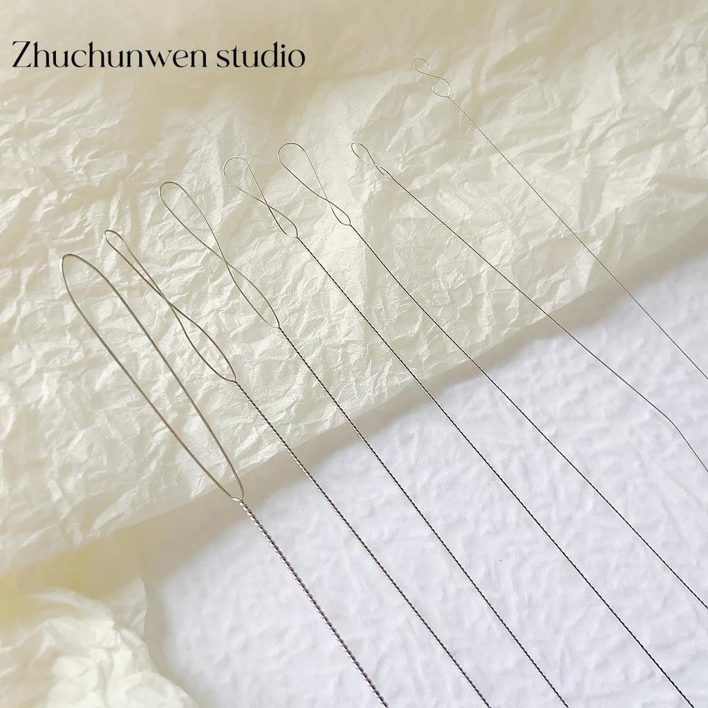 Ac cu Gămălie Răsucită pentru Înfilat Mărgele și Făcut Brățări