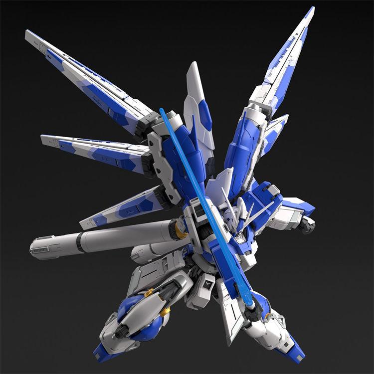 Gl Hi-Nu Assembly Model Kit With Water Decals No Bracket Action Figures Rg 1/144 Desktop Ornament Fixed Version Collection Toys