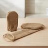 Durable Rustic Style Jute Back Scrubber Set Richly Foamy with Gloves Bath Belt Soft Double Use Bath Towel Body Cleaning
