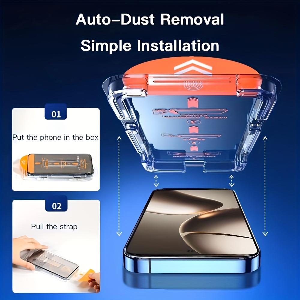 3 PCS Full Cover HD Screen Protector for Xiaomi Redmi Note 14 Pro+ 13 12 Pro 11 4G 5G Tempered Glass Automatic Dust Removal