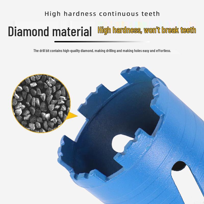 Red Knight Threaded Diamond Dry Core Drill Bit