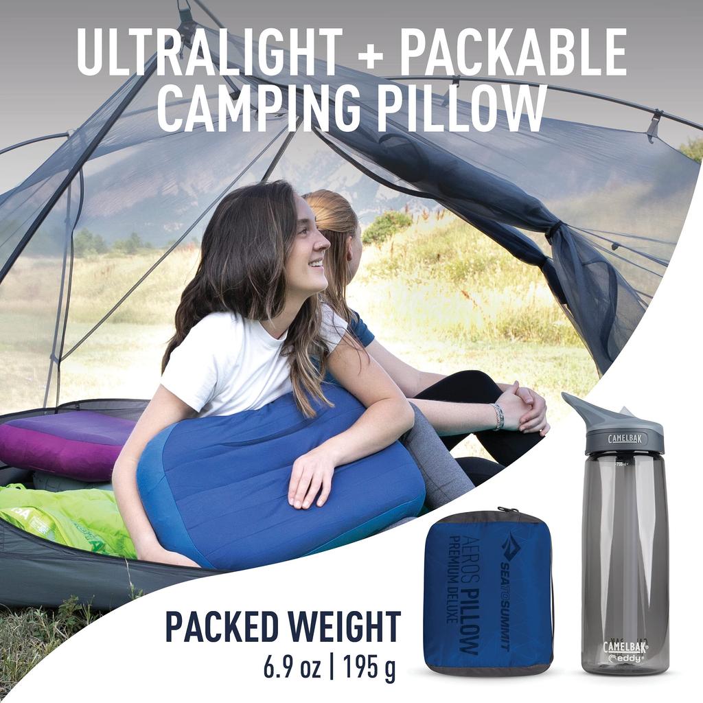 Sea to Summit Aero Premium Pillow Deluxe Navy