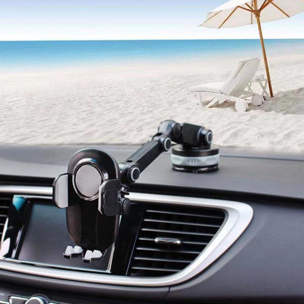 360°Rotating Car Sucker Phone Holder Driving Car Phone Stand Bracket Universal GPS Navigation Mount Car Holder - Suction Cup