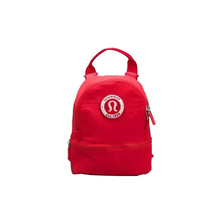 

Lululemon 3L City Adventurer Backpack Micro Club Patch Unisex Backpack Love-Red LW9EJFS-7218 Love Red