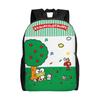K-KeroKeroKeroppies Backpack for Women Men Waterproof College School Cute Frog Bag Print Bookbags