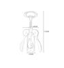 Kitchen Tools Beer Bottle Opener Gadget Wine Accessories Metal Wine Corkscrew Stainless Steel Waiter Bottle Beer Wine Opener