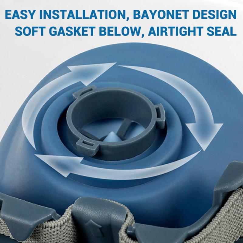 7503  Chemical Respirator Protective Mask Industrial Paint Spray Can Matched with 6000 Filter Anti Organic Gas