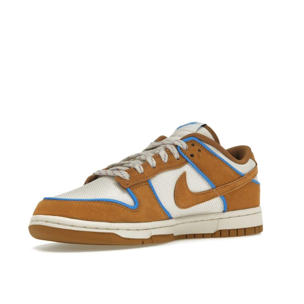 Nike Dunk Low Premium Light British Tan Men Sneakers Brown Light-Orewood-Brown Photo-Blue FN5825-100