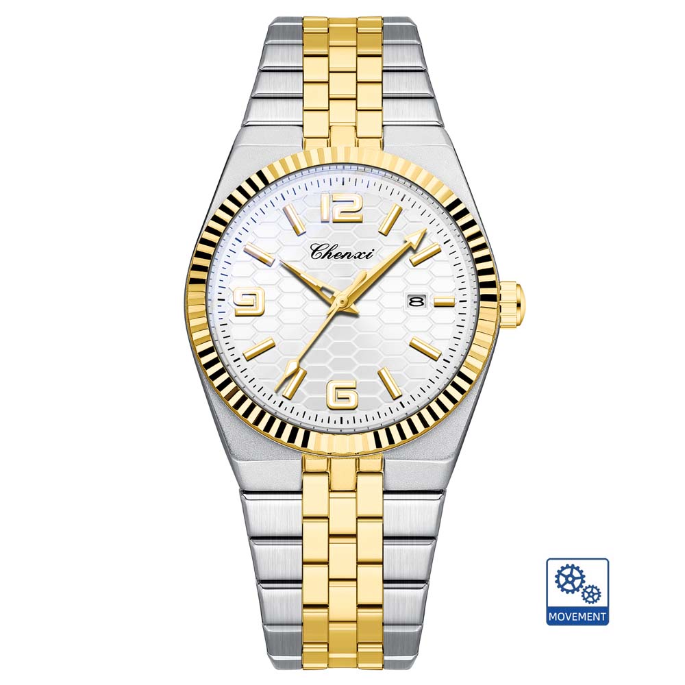 CHENXI Men's Authentic Mechanical Watch Classic Fashion Business Style with Calendar Luminous Function Waterproof Men's Watch
