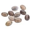 10pcs/Lot Oval Agate Ring Face Natural Multicolor Agate Stone Smooth Loose Beads for Jewelry Making DIY Ring Accessories