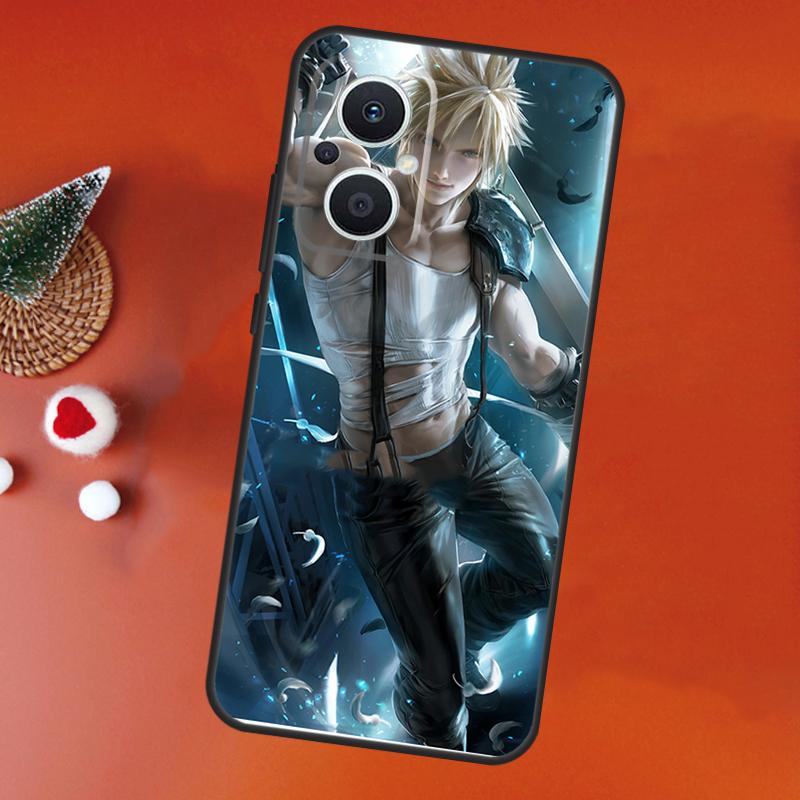 Final Fantasy VII Case For OPPO Find X5 X6 X8 X9 Pro OPPO Reno 8T 7 8 Lite 13F 14F 12F 11F 10 13 14 Pro Cover