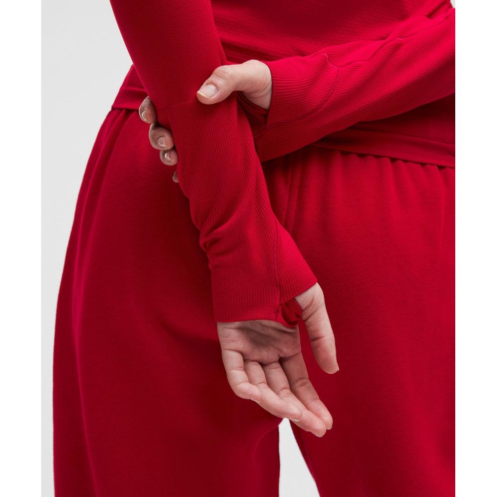 Lululemon Lunar New Year Swiftly Tech Long Sleeve Shirt 2.0  Waist Length Dark Red Dark Red