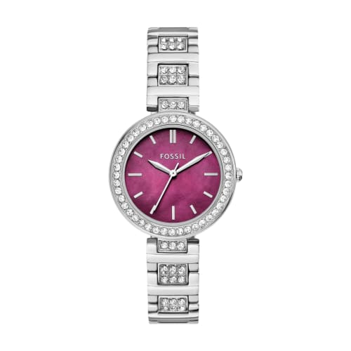 

Fossil Karli BQ3984 Women s Silver Watch