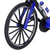 Finger Mountain Bike Alloy Mini Bicycle Model for Home Desk Workplace Office Decoration GiftsBlue