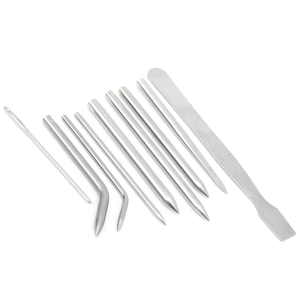 Umbrella Rope Needle Knitting Set Stainless Steel Stitching Lacing Bracelet DIY Tool