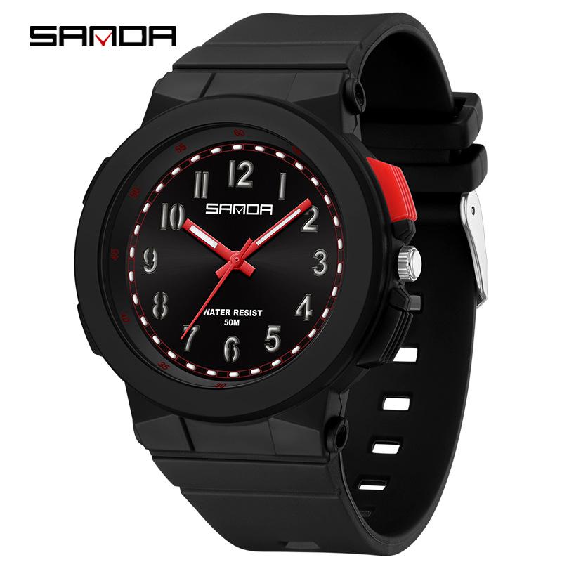 Sanda Children s Unisex Waterproof Sports Luminous Quartz Watch