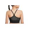 Nike Dri-FIT Indy Logo Color Block Sports Tank Top Kids Tops Black DD7958-010