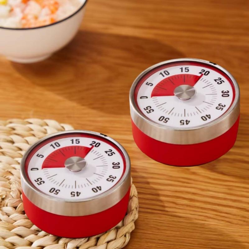 Visual Classroom Timer Magnetic Mechanical Countdown Clock for Baking Kids Study Home Educational Use