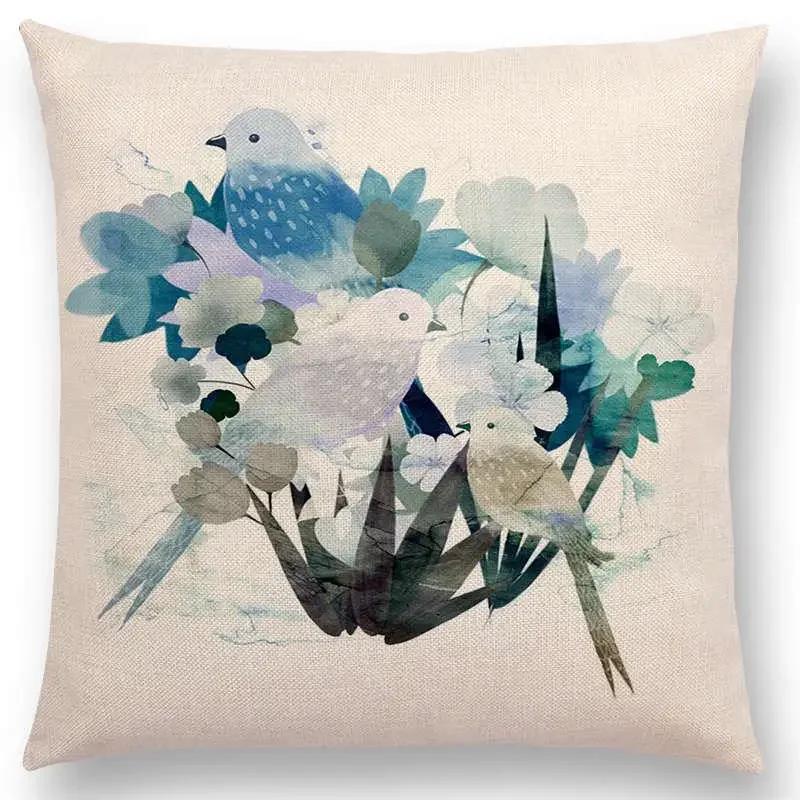 Neueste Kissenbezüge für kleine Mädchen mit Blumenmuster, verträumter Garten, Fantasienacht, Sofakissenbezug für Mädchen