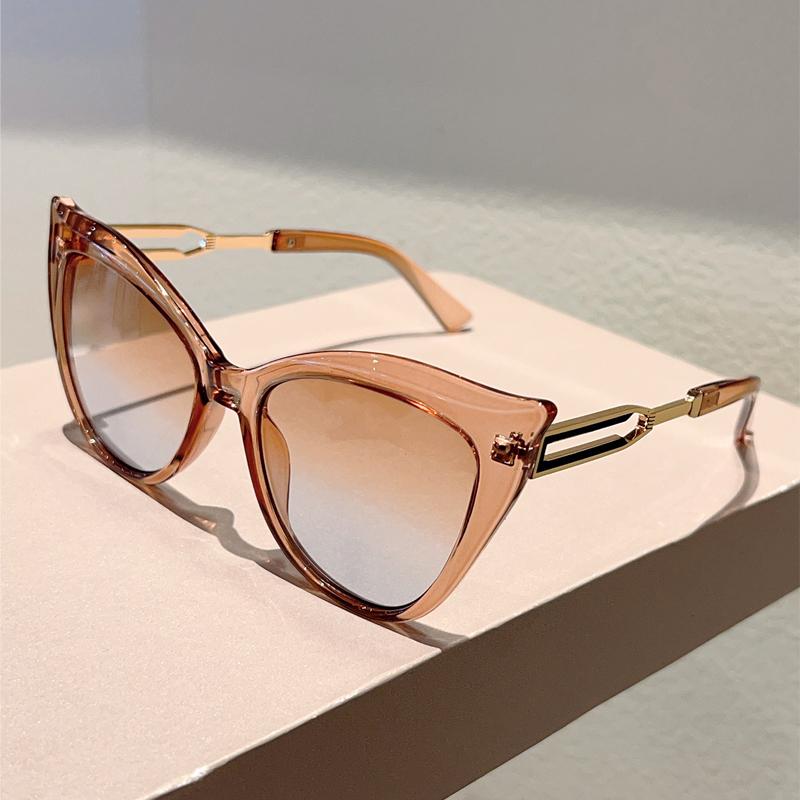 Cat Eye Sunglasses Women  New Fashion Vintage Multicolor Casual Sun Glasses Trendy Luxury Brand Design Decor Shades