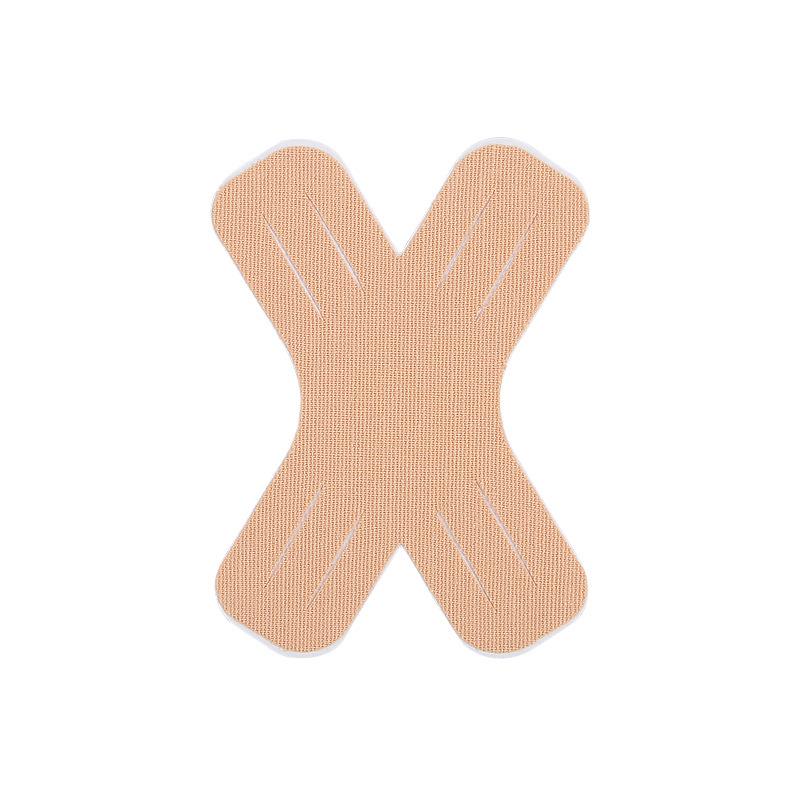 X-Shaped Pre-Cut Kinesiology Tape for Muscle Support: Ideal for Thigh, Shoulder, and Knee In Fitness and Basketball.