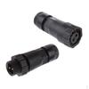 15A 7.5mm IP68 2 Pins Assembled Waterproof Electrical Cable Connector Socket