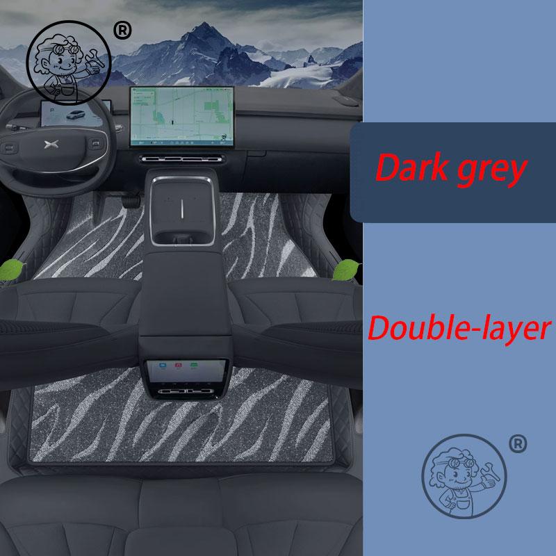 For XPENG P7+ 2026 2027 Car Floor Mats Dirt-resistant Foot Carpet Floor Cover Auto Interior Styling Decorative Accessories