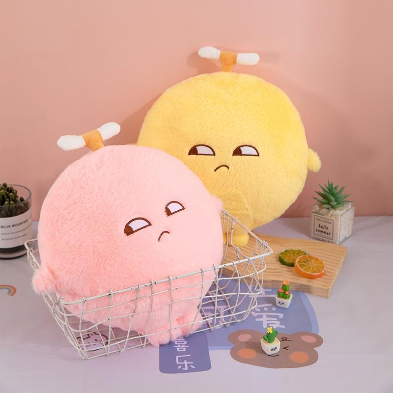 40Cm Kawaii With Expression Lemon Plush Doll Rolling Eyes Lemon Doll Pillows Decorate The Bedroom Sofa Bed To Accompany Sleep