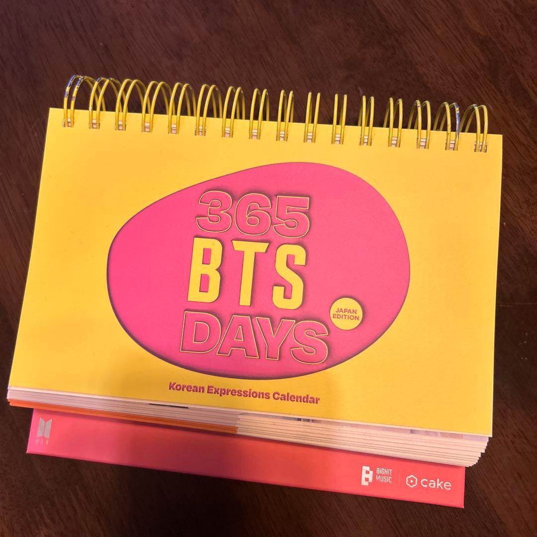 [USED] 365 BTS DAYS Japanese Edition Calendar