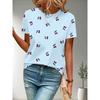 Summer Polka Dot Stripes 3D Print T-Shirts Women Casual O-Neck Short Sleeve T Shirt Harajuku Street Y2k Tees Top Female Clothing