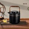 316 Stainless Steel Tea Stewing Pot with Lifting Handle - Temperature Control & Water Separation