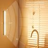 2PCS LED Motion Sensor Light Rechargeable Magnetic Portable Under Cabinet Closet Lamp for Bedroom Workshops Garages