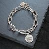Fashionable Retro Bear Diamond Bracelet - Women's Unique High-End Charm