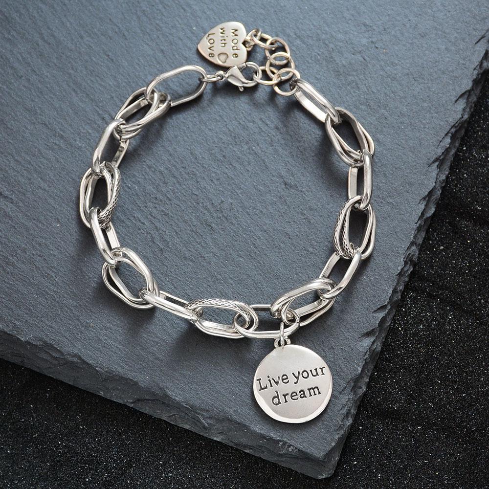 Fashionable Retro Bear Diamond Bracelet - Women's Unique High-End Charm