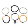 Ghost Halloween Bracelets Bat Beads Bangle Elastic Pumpkin Pendant Bracelets  Gifts