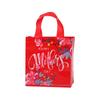 Thank You Bags Mothers Day Tote Gift Bags Floral Non-Woven Candy Bags with Handle Party Favor Reusable Gift Wrapping Bag