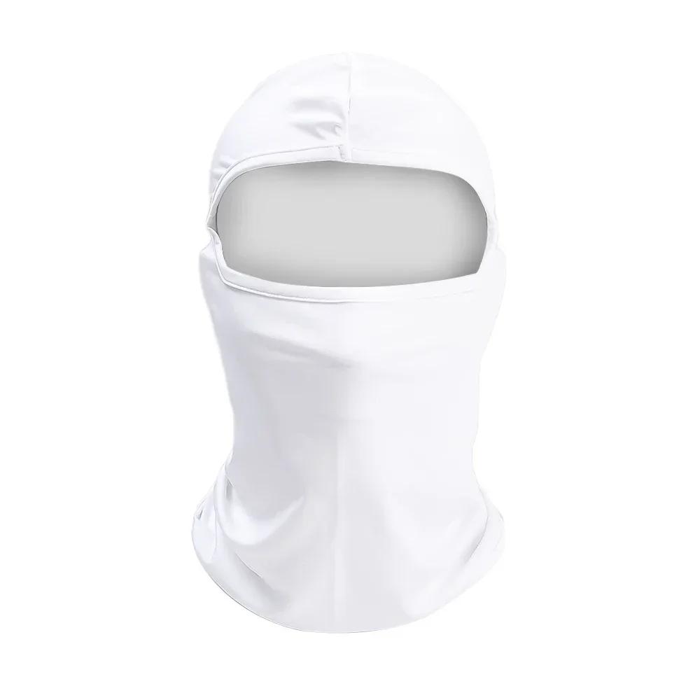 Cycling Balaclava Unisex Breathable Ice Silk Motorcycle Riding Sports Face Mask Neck Protect Summer Sunscreen Headwear