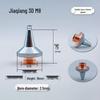 M8 Fiber Laser Tube Cutting Machine Nozzle, Chrome-Plated Purple Copper, Single/Double Layer