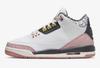 441140-100 Nike GS Air Jordan 3 Retro White Pink Black