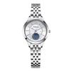 Orologio da Donna con Fasi Lunari in Metallo 34mm Poche Fm7603Lm-Wh