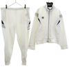 Adidas 80s Vintage Made by Descente Jersey Jacket Setup O White Men's Used