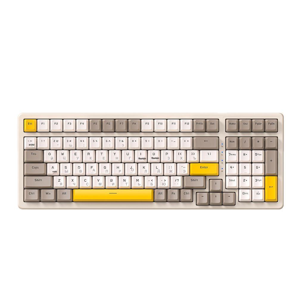 Free Wolf K3MAX Russian Gasket Mechanical Keyboard, Hot-Swappable Gaming Keyboard