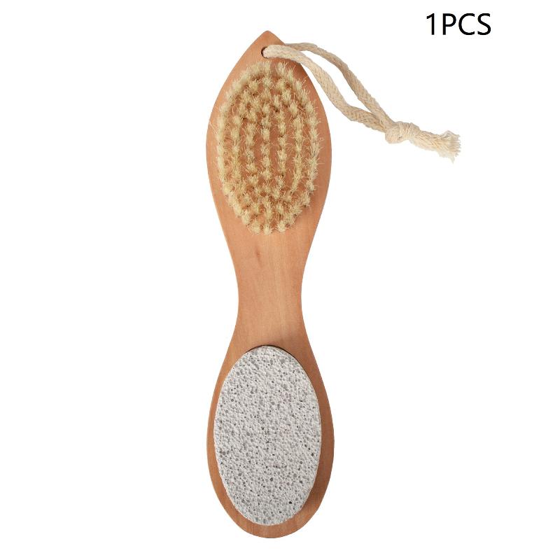 1/2PCS 4-in-1 Foot File Callus Remover Foot Care Tool Foot Pumice Stone Dead Skin Remover Brush Cuticles Nails
