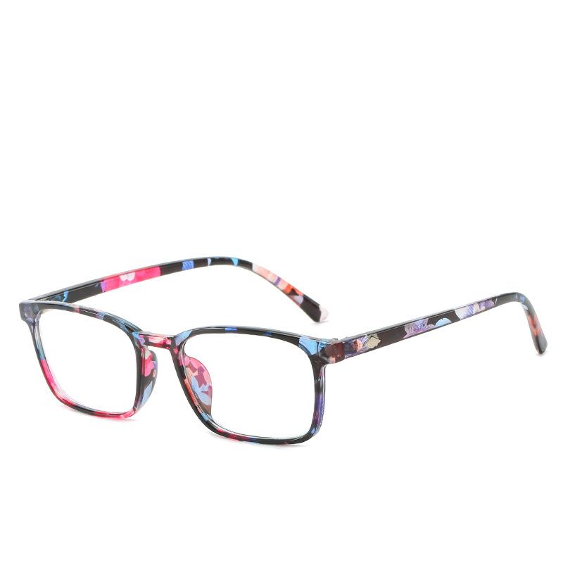 Trendy Versatile For Women Minimalist Fresh Eyeglass Frame Decorative Flat Lenses Suitable For Men Match Finished Myopia Glasses