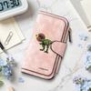 Cute Dino Print Long Wallet Fashion Multi Card Casual Purse