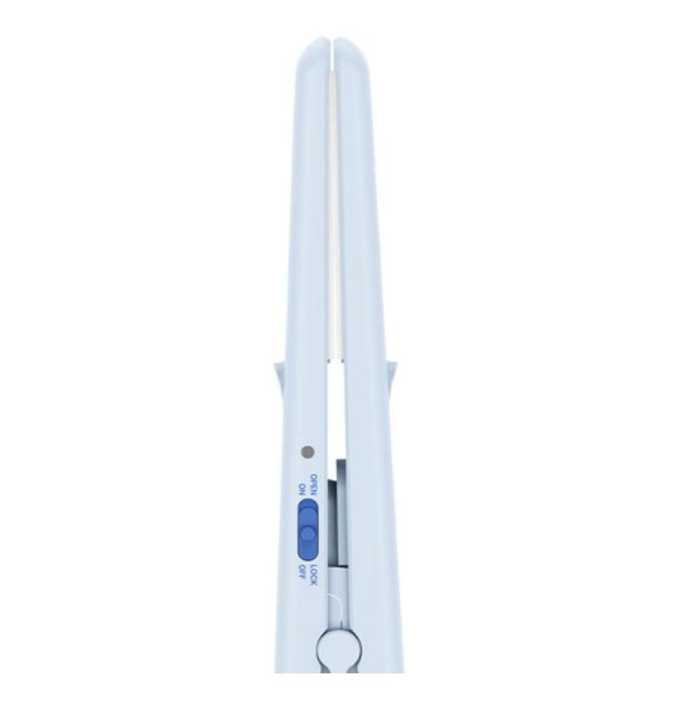 VODANA Placă de îndreptat păr mini de buzunar CS20S VS23S Albastru Crem Compact Neted Îndreptare 1 Unitate Styler Portabil Placă de îndreptat păr