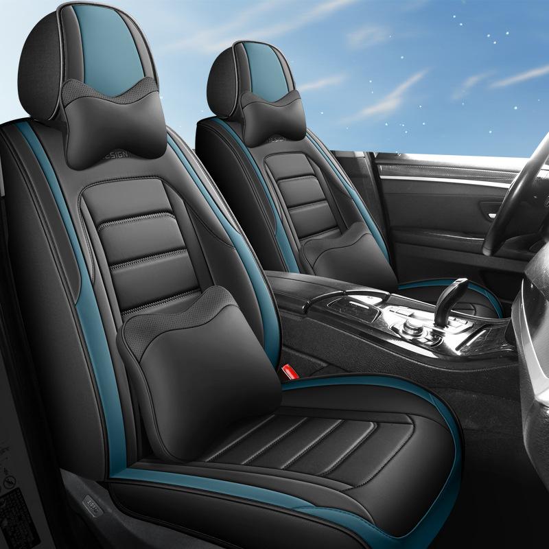 1PC Car Breathable PU Leather Car Seat Cover Fit Most Vehicles Car Front Seat Cover Car Seat Protector Seat Covers