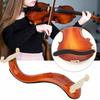 Ongwan Violin Shoulder Rest, 4/4 and 3/4, Maple Solid Wood Violin Shoulder Rest, Adjustable with Cotton Pad, Perfect for Beginners and Professional Vi