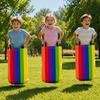 2/4 Stück Strapazierfähige Leinwand Känguru Sprungbeutel Sackrennen Beutel Für Ostern Halloween Outdoor Familienparty Spiele